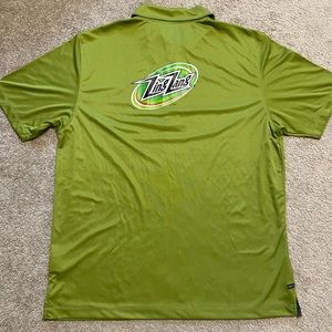 NEW Ontour Polo Shirt Men's Size Large Green Golf Webtech 100 series Zing Zang